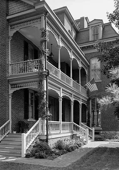 Morris Butler House Porch