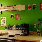 Green kitchen remodeling