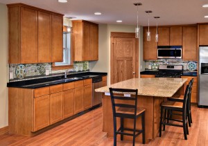 stone and glass kitchen backsplash mosaic